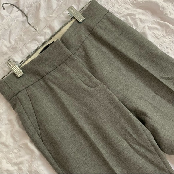J Crew Gray Trousers Career Pants 00 - Picture 5 of 12